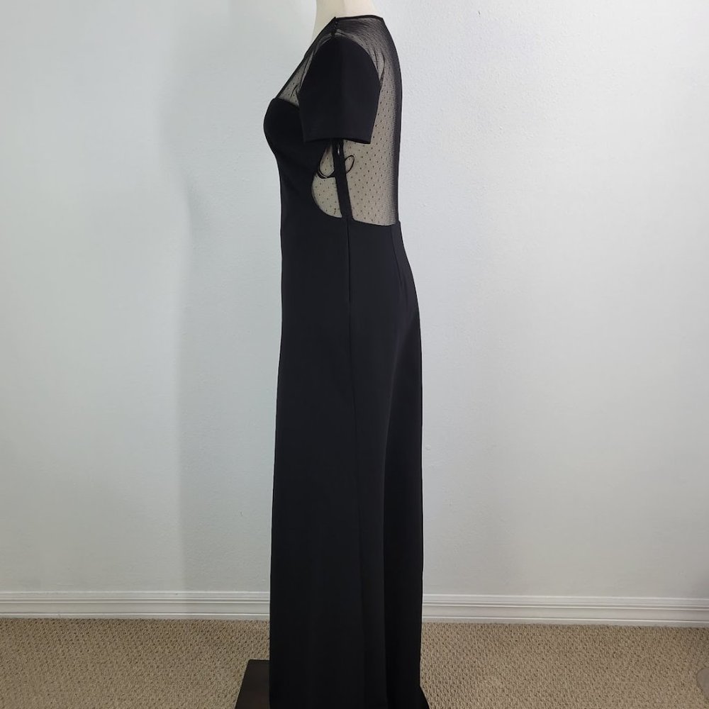 NWT- JILL by JILL Stuart Dotted Mesh Gown maxi dress Sz 4 - Picture 4 of 11